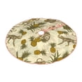 thumbnail image 2 of Kll Monkeys And Pinealpples Christmas Tree Skirt 30",Party Decorations Farmhouse For Christmas Decorations Holiday Party, 2 of 8