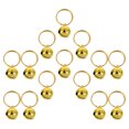 thumbnail image 4 of 14 PCS Navidad Bell Decoration Cobre Bell Colgantes Colgantes PET Campanas Colgantes, 4 of 5