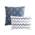 thumbnail image 4 of Jessup 5 PC Queen Riverbrook Home Jessup 5 PC Solid Chambray With Decorative Pillows. Blue - King - 5 Piece, 4 of 5