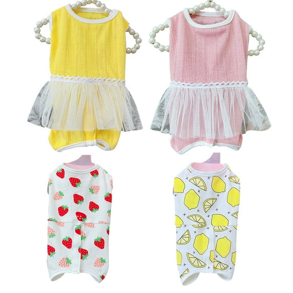 Meidiya Cotton Recovery Suit for Dogs Cats After Surgery,Recovery Shirt Dress for Male Female Dog Anti-Licking Pet Surgical Recovery Snuggly Suit,Soft Fabric Onesie