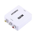 thumbnail image 4 of Ccdes Digital Multimedia de Interfaces en Alta Definicion To RCA Composite Video Audio AV CVBS Adapter Converter, 720p/1080p (Blanco), 4 of 7