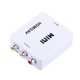 thumbnail image 5 of Digital Multimedia de Interfaces en Alta Definicion To RCA Composite Video Audio AV CVBS Adapter Converter, 720p/1080p (Blanco) Amonsee No, 5 of 7