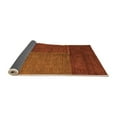thumbnail image 2 of Ahgly Company Indoor Rectangle Abstract Orange Modern Area Rugs, 8' x 10', 2 of 4