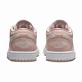 thumbnail image 4 of Ni - ke Womens Ni - ke Air Jordan 1 Low White Particle Beige Size 11/9.5 Mens DC0774-120, 4 of 5
