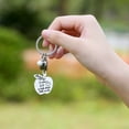 thumbnail image 5 of TINGN Initial Apple Keychain Teacher Gifts for Women Best Teacher Gifts Teacher Keychain, 5 of 5
