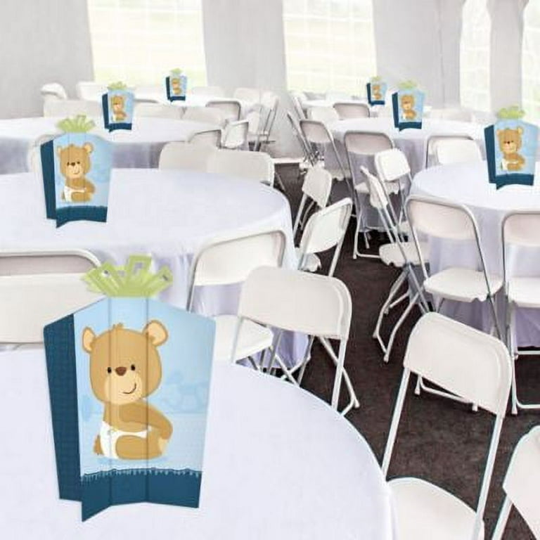  40PCS Teddy Bear Baby Shower Boxes Decorations Bear