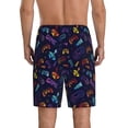 thumbnail image 3 of Daiia Games Mens Woven Stretch Pajama Short,Short Pajama Pants-3X-Large, 3 of 9