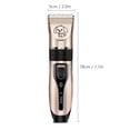 thumbnail image 4 of Zootealy Pet Hair Clippers Cat Dog Haircut Shaver Rechargeable Animal Hair Trimmer, 4 of 6