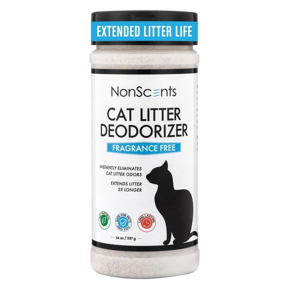 Desodorante para arena de gatos sin fragancia NonScents 454 g