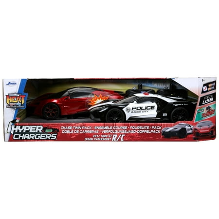 Jada Toys - HyperChargers 1:16 Scale Battle Machine RC Twin Pack