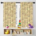 thumbnail image 5 of Pioneer Flower Floral Print Pattern Insulated Teens Curtains Set Of 2, Bedroom Essentials, Toddler Room Decor 42"x54", 5 of 5