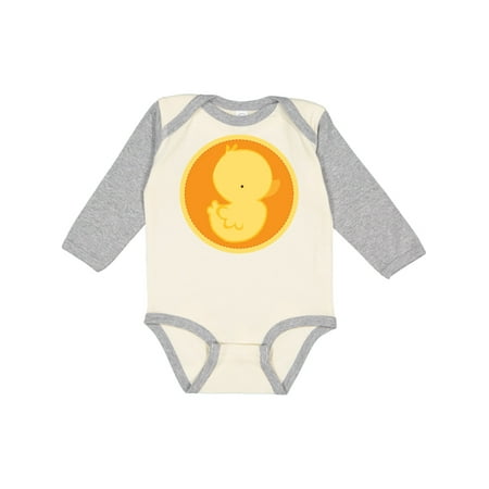 

Inktastic Cute Duck Baby Clothes Gift Gift Baby Boy or Baby Girl Long Sleeve Bodysuit