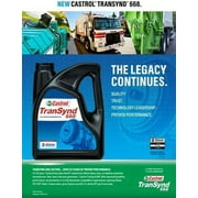 Castrol TranSynd 668 Synthetic Automatic Transmission Fluid, 5 gal