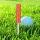 thumbnail image 4 of Herramienta de reparación de divots de golf de acero inoxidable Horquilla de reparación extraíble Limpiador de pitch de horquilla Rojo, 4 of 7