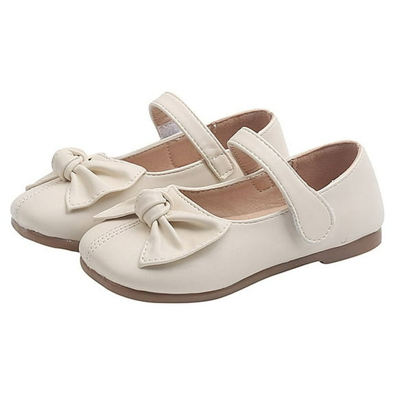 Baozhu Toddler Little Girls Wedding Party Flat Dress Shoes Ballet Mary Jane Shoes