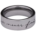 thumbnail image 4 of Infinity Love Tungsten Carbide Ring, 4 of 6