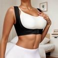 thumbnail image 2 of Seamless Shapewear Top with Front Closure and Back Support for Comfortable Posture Relaxed Everyday Wear Versatile Underlayers, 2 of 6