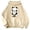 A-Beige883, variant on Mens Panda Boba Print Hoodie Oversized Long Sleeve Hooded Pullover Top Cozy Playful Casual Hoodies