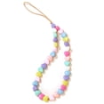 thumbnail image 1 of Beaded Phone Strap Colorful Decorative Phone Charm String Cellphone Wrist Strap, 1 of 10