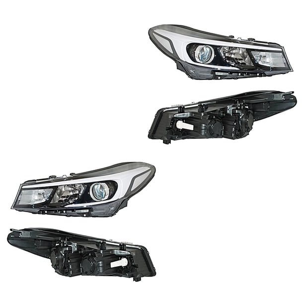 Par de Faros TYC 2017 A 2018 Kia Izquierdo 3011597600365775 Derecho 3011597596365774