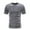 Silver, variant on Men's Metallic Top Short Sleeve Round Neck Tee Shirts Disco Sequin Tops Party Club Night Silver 10(XL)