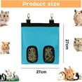 thumbnail image 2 of piezas de bolsa de comedero de heno para conejillo de indias, bolsa de heno para conejo, comedero de heno para animales pequeños, bolsa de heno de almacenamiento, bolsa de comedero colgante, comedero, 2 of 7