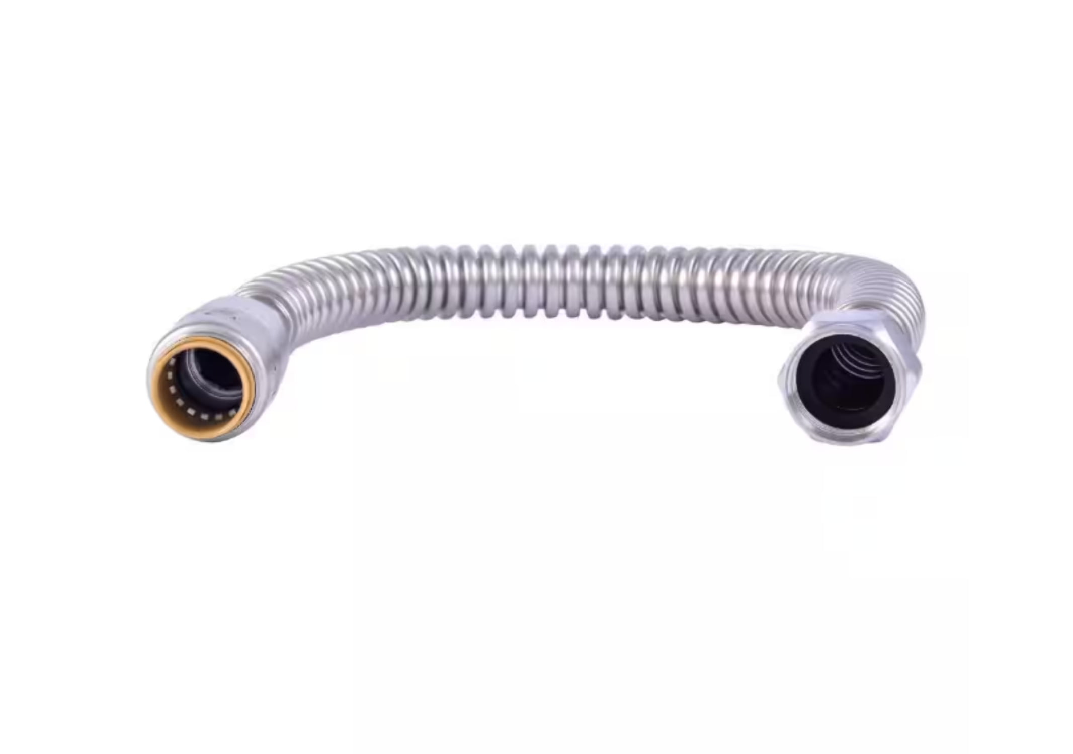 Cash Acme URSS3088FX18 75 in. x 18 in. Corr SS Brass Flexible Water Heater Connector