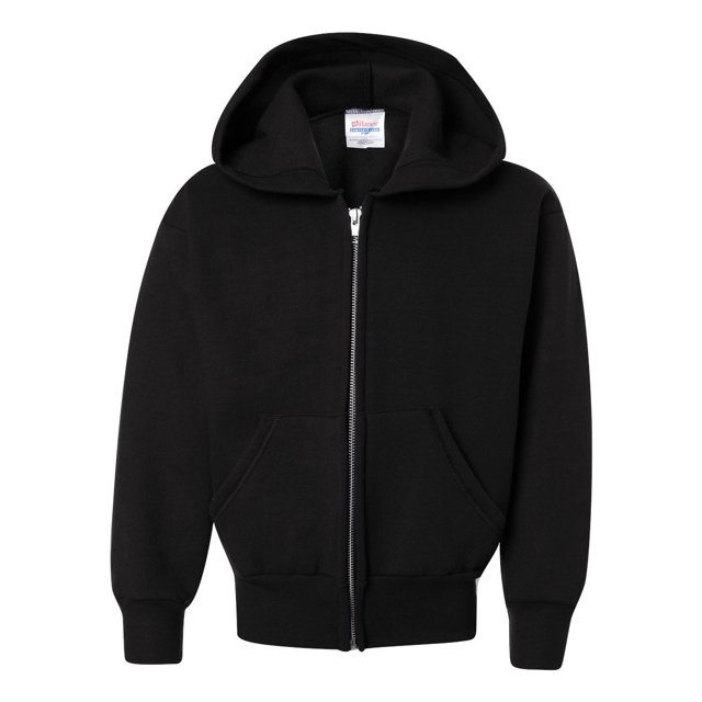 Hanes Girls Comfortblend EcoSmart Full-Zip Hooded Sweatshirt