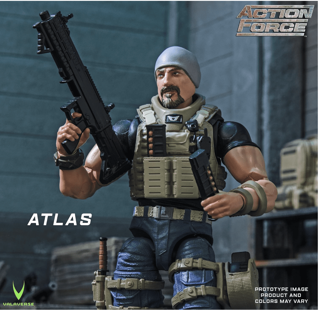 Valaverse Action Force Series 5 Atlas Premium 6-Inch Scale Action