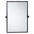 thumbnail image 4 of Blakley Rectangle Metal Wall Mirror 24" x 20" - Brushed Gold, 4 of 5
