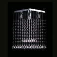 thumbnail image 2 of Candil de Cristal Cortado Gamalux Williams Krystal Cubo 5 Luces, 2 of 5
