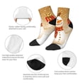 thumbnail image 5 of Pofeuu Christmas Snowman Gift Print 30cm Socks, Adult Running Hiking Socks for Youth and Adult, 5 of 7