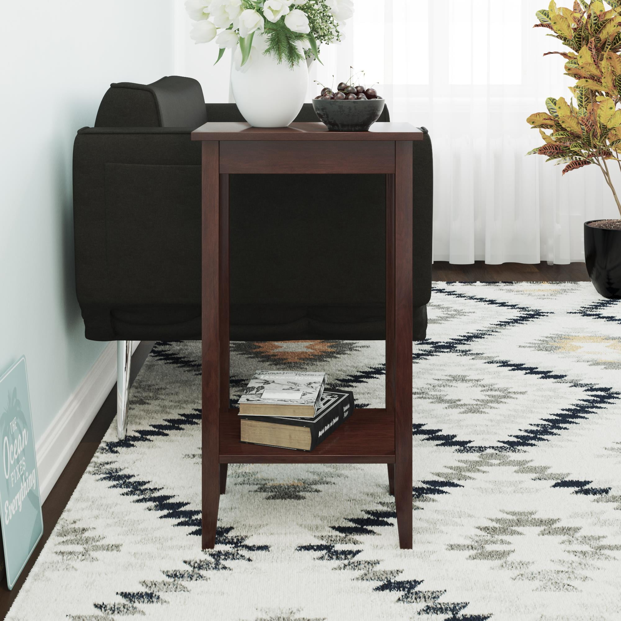 Rosewood tall end table online