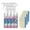 C 7A7, variant on Ke1Clo Bathroom Cleaner and Glass Descaler, Foaming Formula for Tiles and Faucets, Effortless Stain Remover for Bathtub and Sink