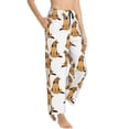 thumbnail image 2 of Naloa German Shepherd Dog Print Women’s Ultra-Soft Comfy Pajama Lounge Pants with Pockets & Drawstring, 2 of 8