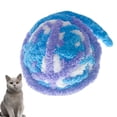 thumbnail image 3 of Juguete De Bolas De Hilo Para Gatos Con Campana, Bolas De Juguete Interactivas De Lana Resistentes A Las Mordeduras, Alivia El Aburrimiento, Cola De Alambre Larga, Juguetes, 3 of 7