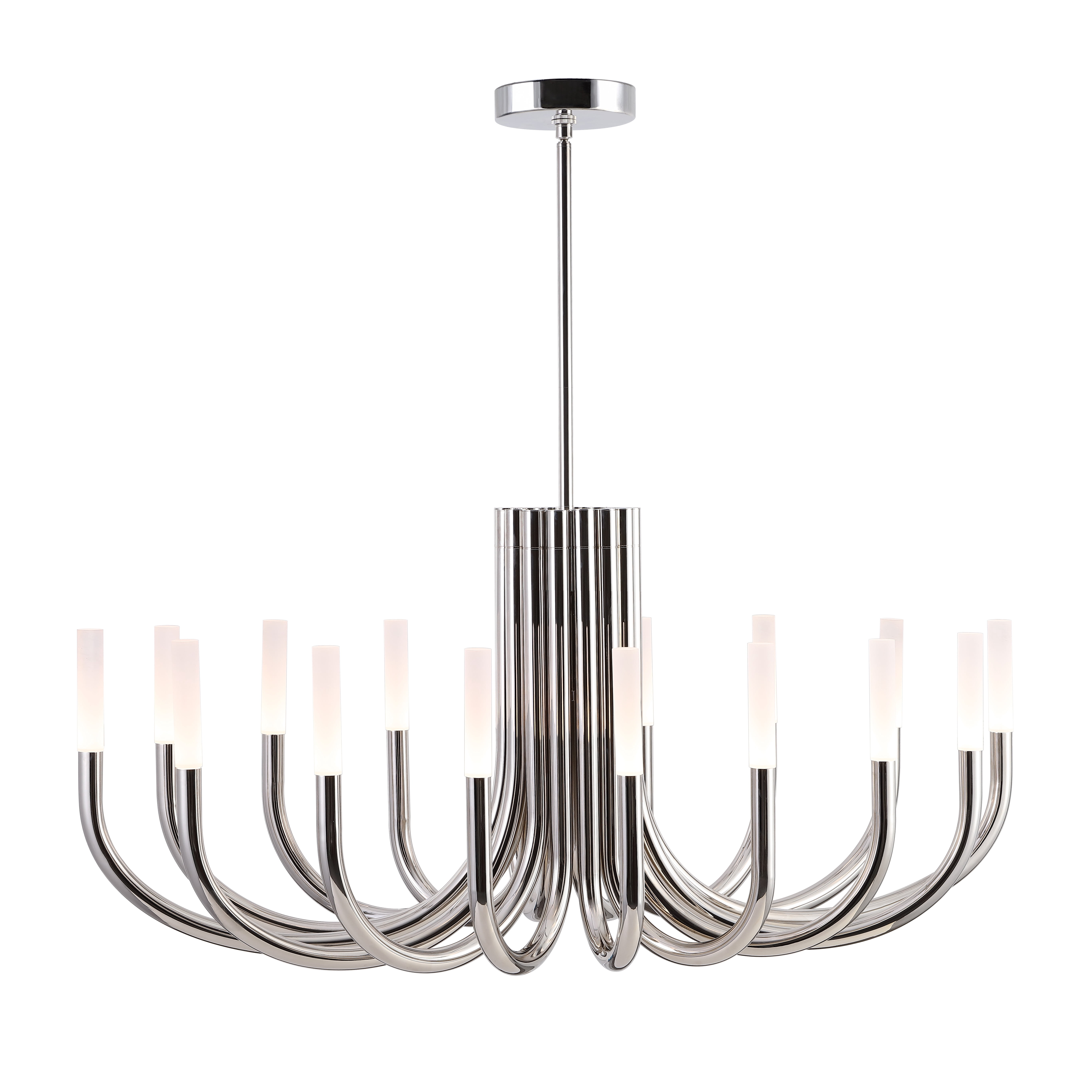 Safavieh Couture Evonne 12-Light Metal Chandelier, Silver