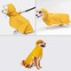 thumbnail image 2 of Dog Raincoat With Hood Hole For Harness 100% Waterproof Ultralight Breathable Rain Jacket Small Medium Dogs Rain Coat With Adjustable Hood Poncho Chei, 2 of 5