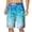 2-Blue, variant on Dissolving Swim Trunks Men Stretchy Quick Dry Drawstring Swimwear Stretchy Upf Summer Beach Bathing Suit Beach Board Shorts