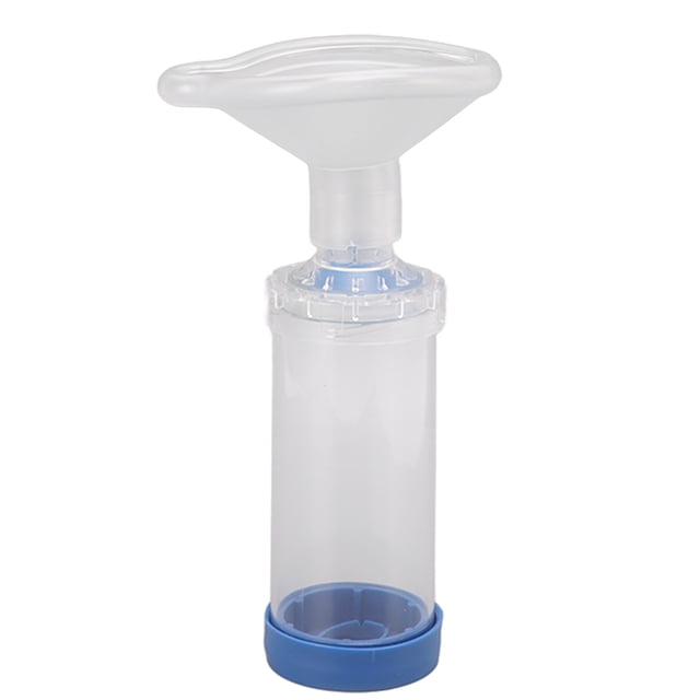 Espaciador de nebulizador Jadeshay inhalador nasal oral con cubierta facial y funcionamiento suave