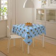 thumbnail image 4 of Wukai Cute Puppy Waterproof Tablecloth for Kitchen Dining, Fits Square Tables for 2-4 Seats -60"x60", 4 of 7