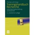 thumbnail image 1 of Trainingshandbuch Recherche : Informations Professionnelles (Édition Allemande), 1 of 1