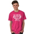 thumbnail image 5 of Breast Cancer Lord Will Fight For You Women's Graphic T Shirt Tees Brisco Brands S, 5 of 6