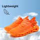 thumbnail image 4 of Zapatillas para correr XKOWUO para hombre naranja talla 11, 4 of 5