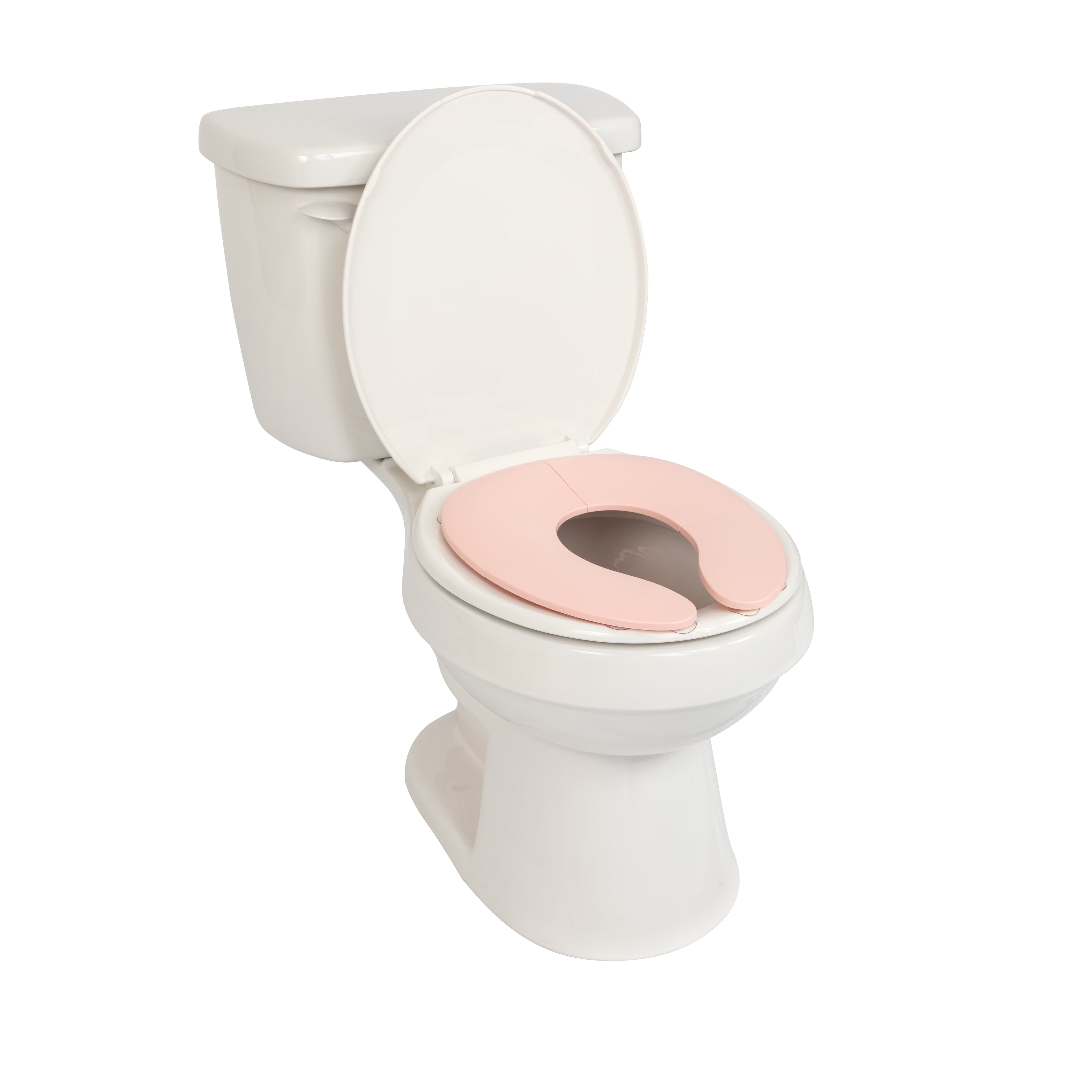Nuby Foldable Travel Potty Seat with Bag for Toddlers, Pink