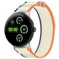 thumbnail image 4 of KOMI Band Compatible with Google Pixel Watch 3, Stainless Steel Metal Mesh Replacement Bands for Pixel Watch3 Orange/Beige 41mm, 4 of 5