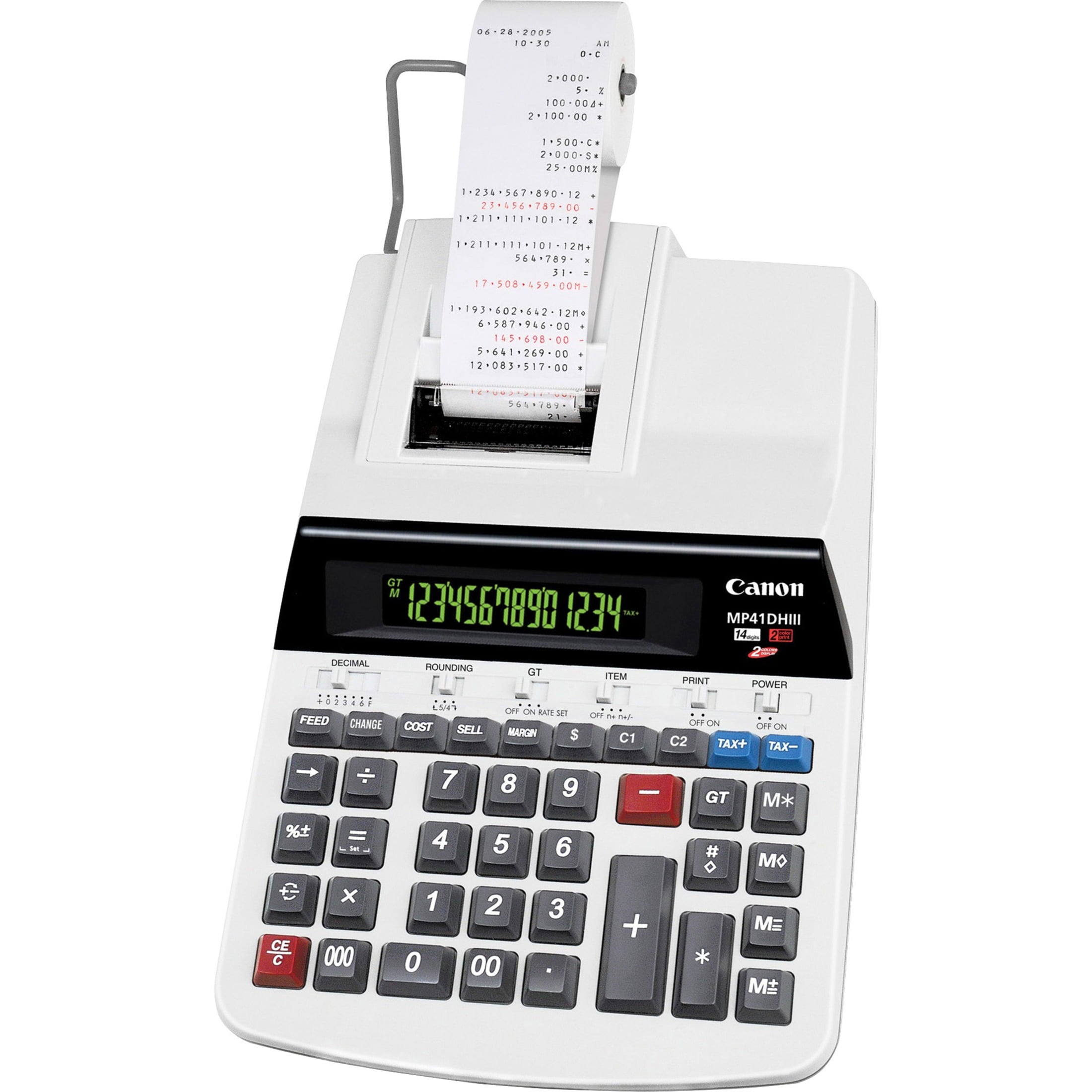 - Fluorescent 12 Character Victor 15606 Printing Calculator Ac Supply s 