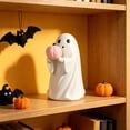 thumbnail image 4 of Halloween Ghost Figurine - Resin Ghost Statue, Funny Cute Ghost Decor for Home, Halloween Party A, 4 of 5