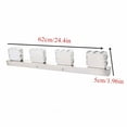 thumbnail image 6 of Wuzstar Modern Bathroom LED Crystal Mirror Light Toilet Wall Lamp Front Mirror LED Vanity Light Fixture, 6 of 10