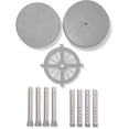 thumbnail image 4 of Medline Padded Swiveling Bath Stool G2-300KRPX1 White, 4 of 6